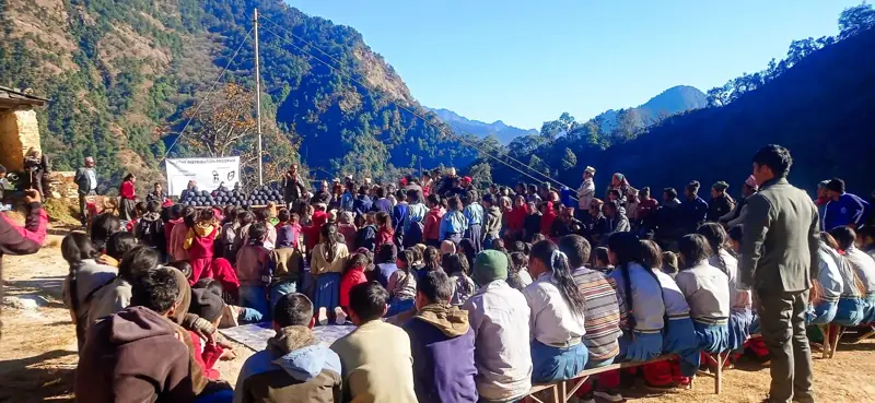 OFI cloth distribution program in rural Nepal — photo 8