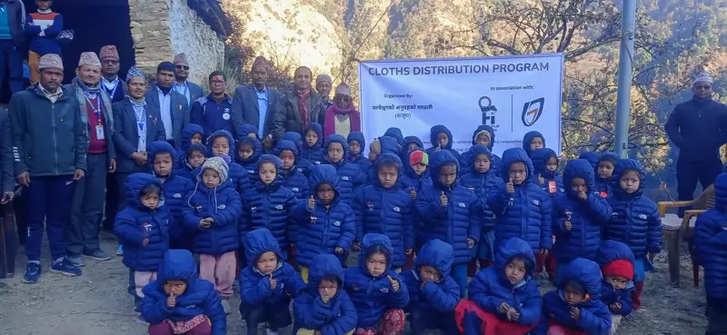 OFI cloth distribution program in rural Nepal — photo 4
