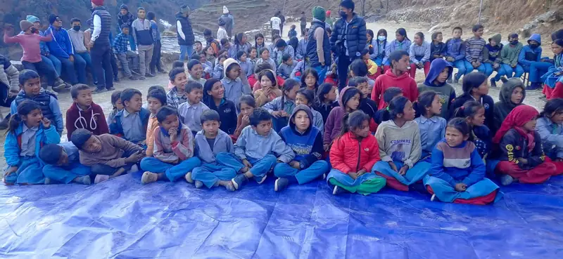 OFI cloth distribution program in rural Nepal — photo 2