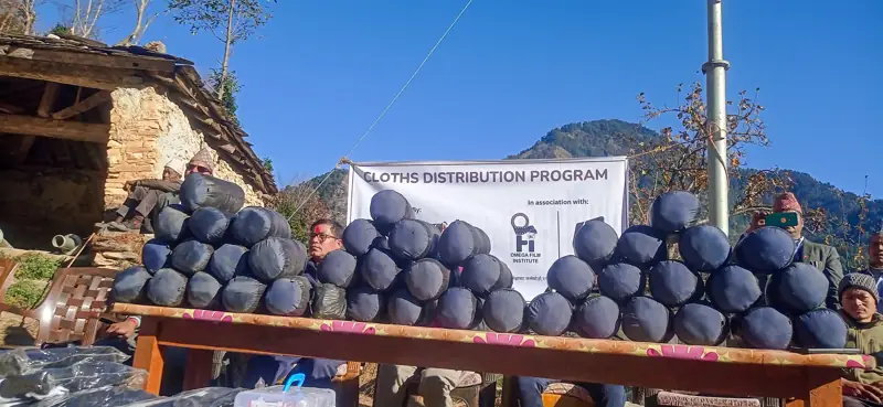 OFI cloth distribution program in rural Nepal — photo 9