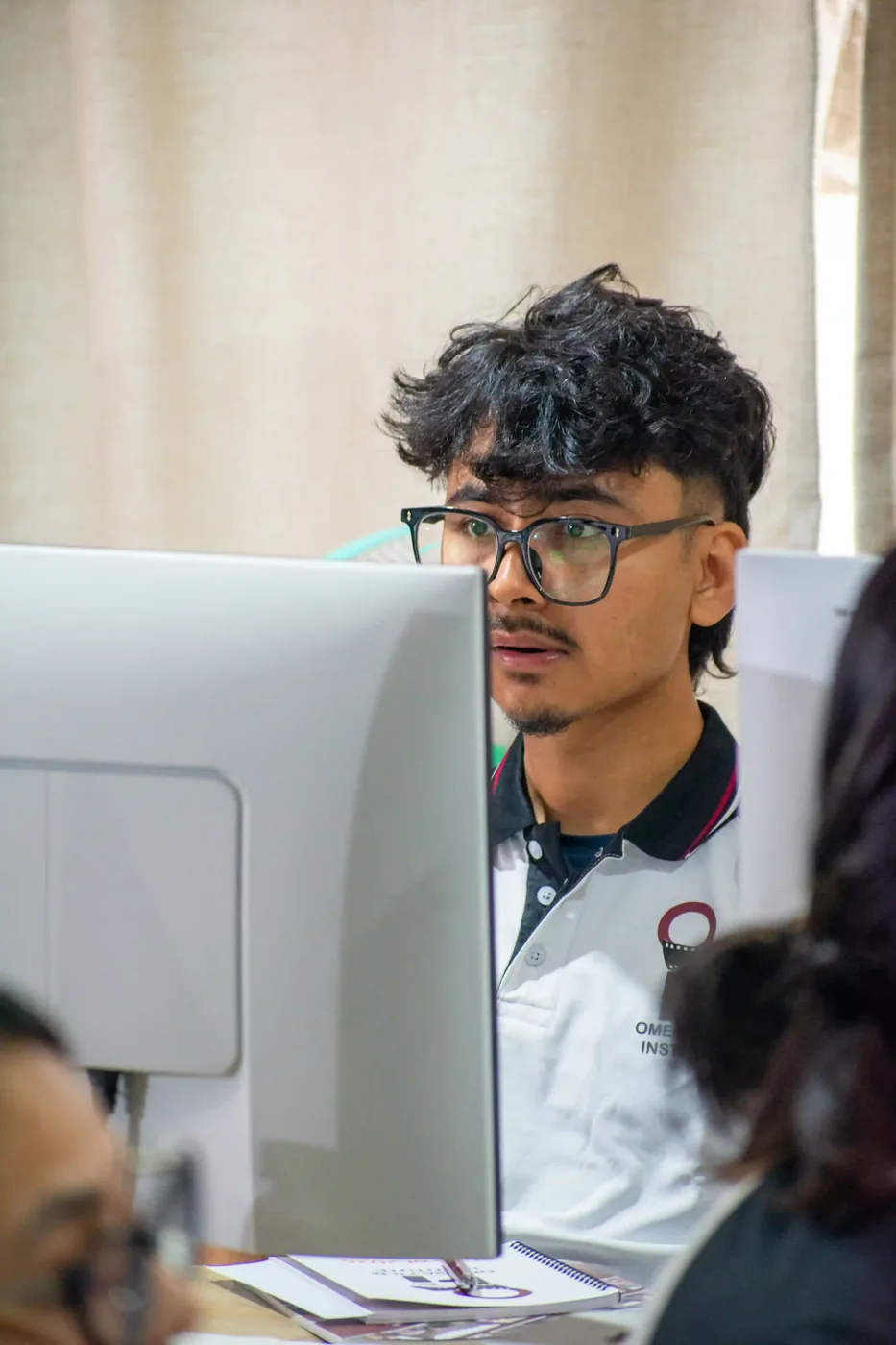 Batch 3 2026 class in session at Omega Film Institute, Lalitpur &mdash; photo 17