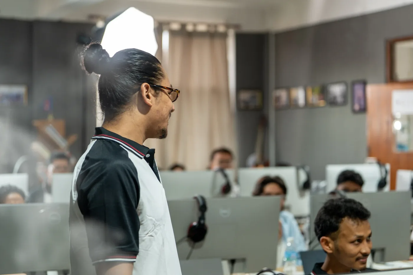 Batch 3 2026 class in session at Omega Film Institute, Lalitpur &mdash; photo 16