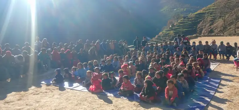OFI cloth distribution program in rural Nepal — photo 11