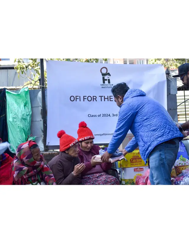 OFI old age home visit and donation — photo 5
