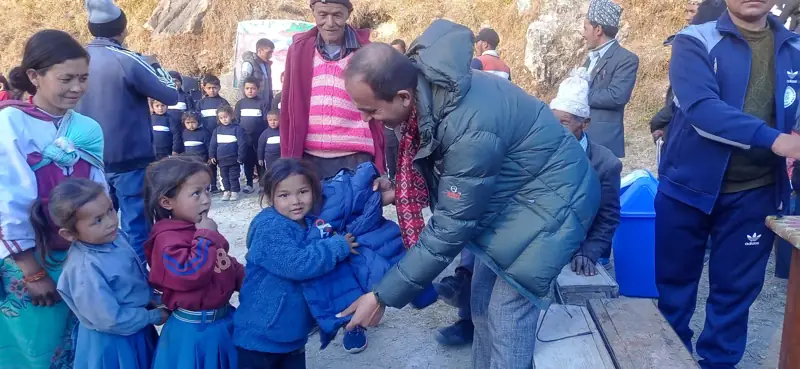 OFI cloth distribution program in rural Nepal — photo 14