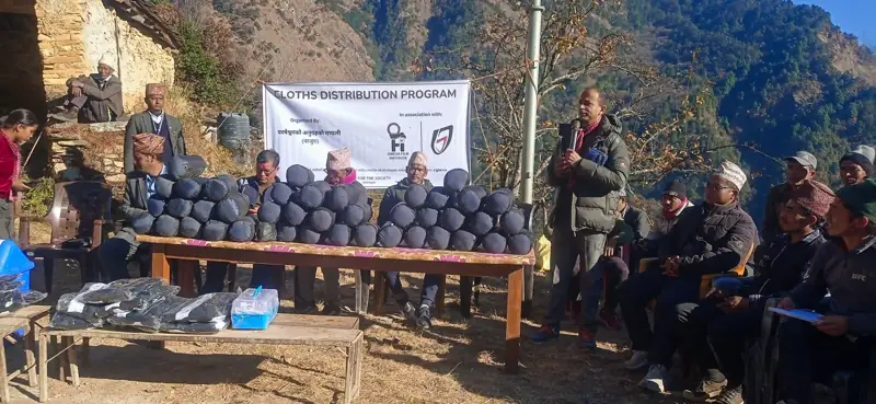 OFI cloth distribution program in rural Nepal — photo 10