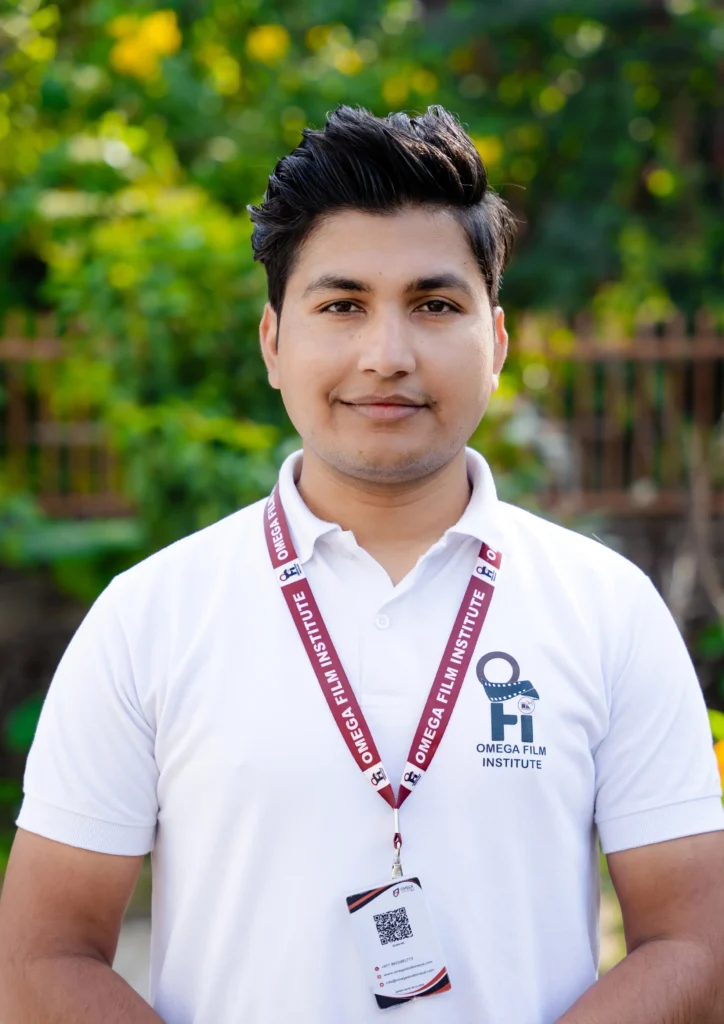 Govinda, cinematography and videography instructor at Omega Film Institute Nepal, with 13+ years of expertise in wedding and commercial filmmaking.