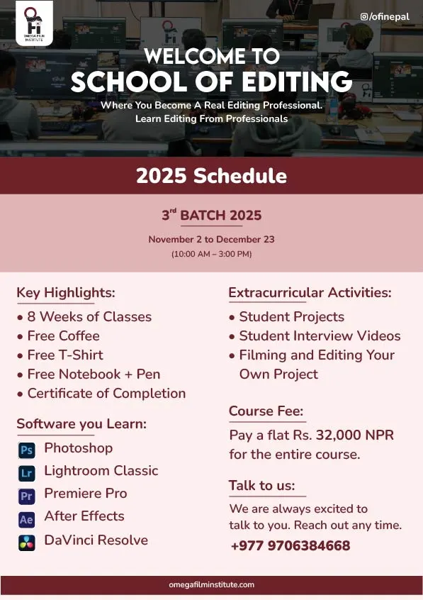 Omega Film Institute_2025 Class Schedule 3RD BATCH-01