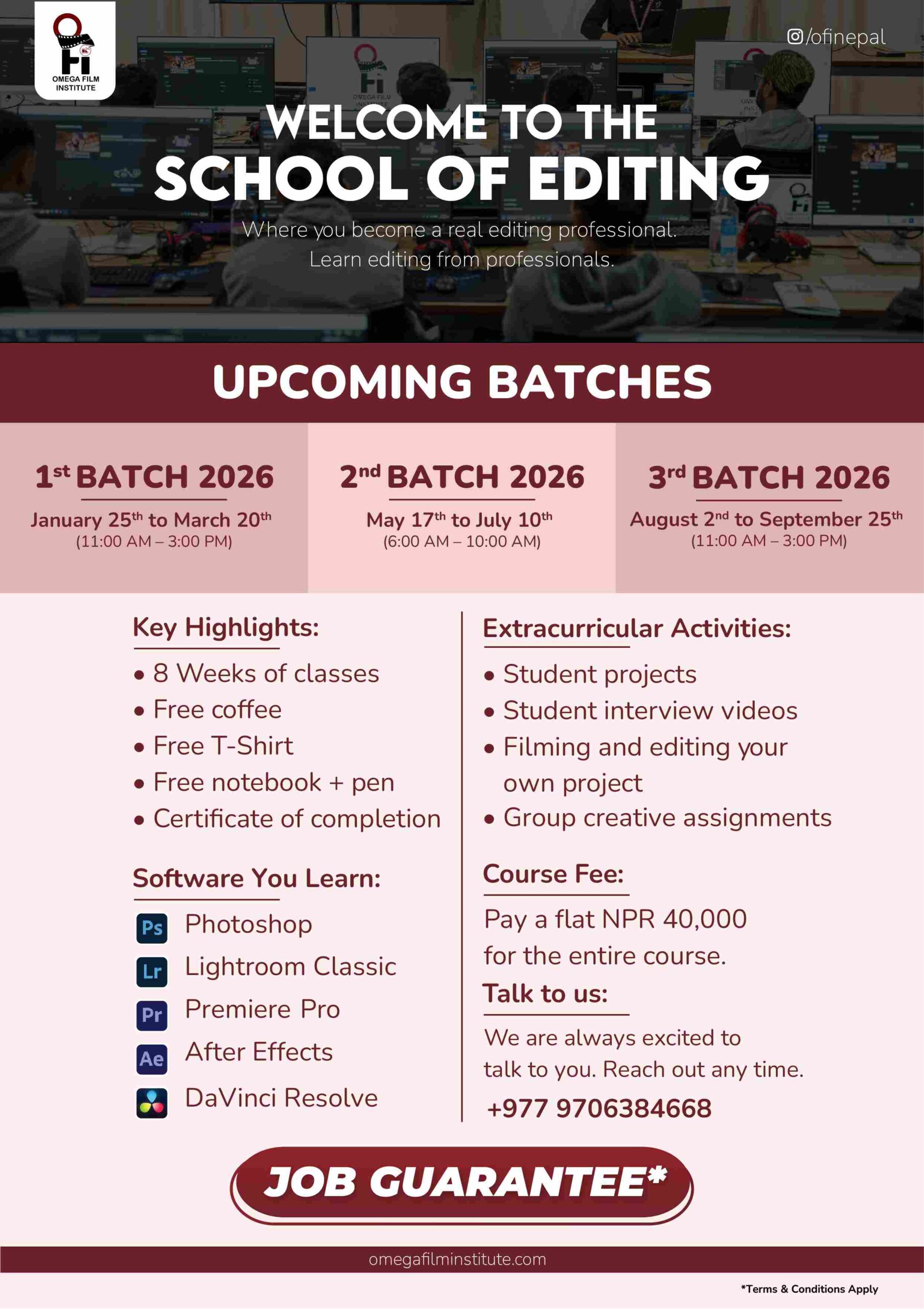 best film institute in Nepal 